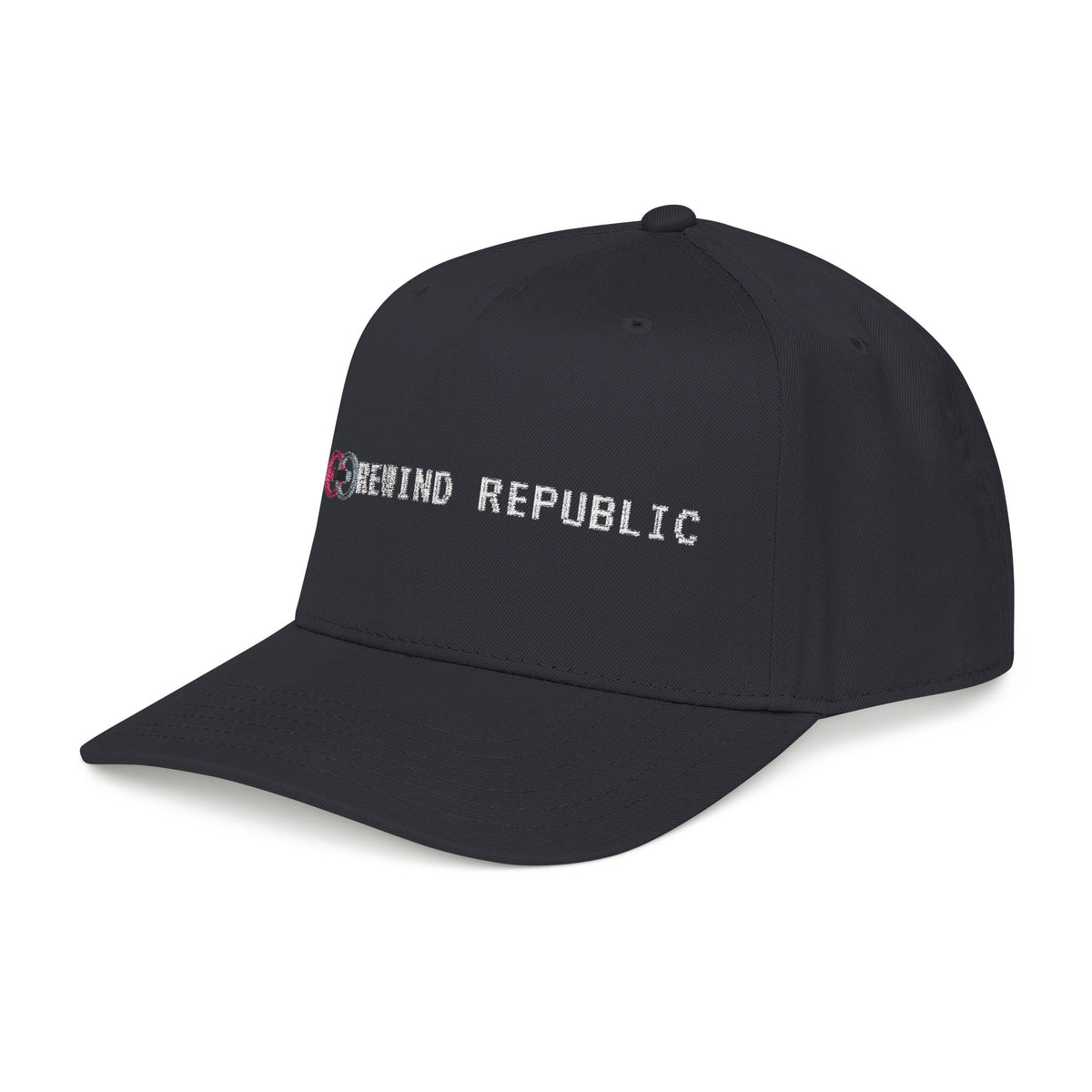 Rewind Republic Embroidered Logo Baseball Cap