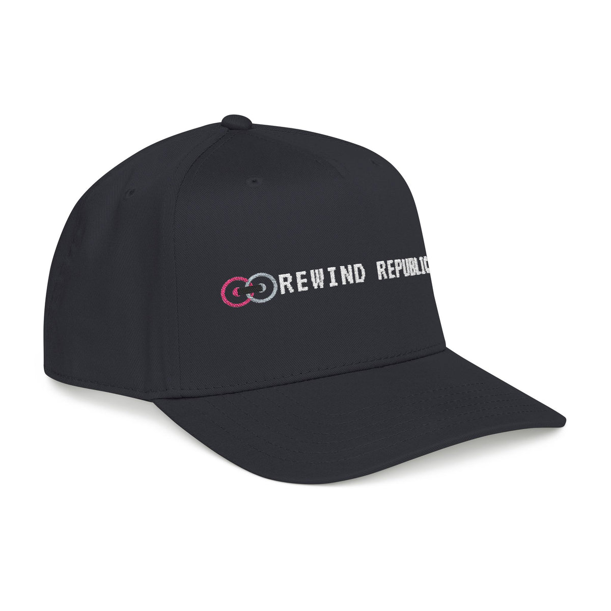 Rewind Republic Embroidered Logo Baseball Cap