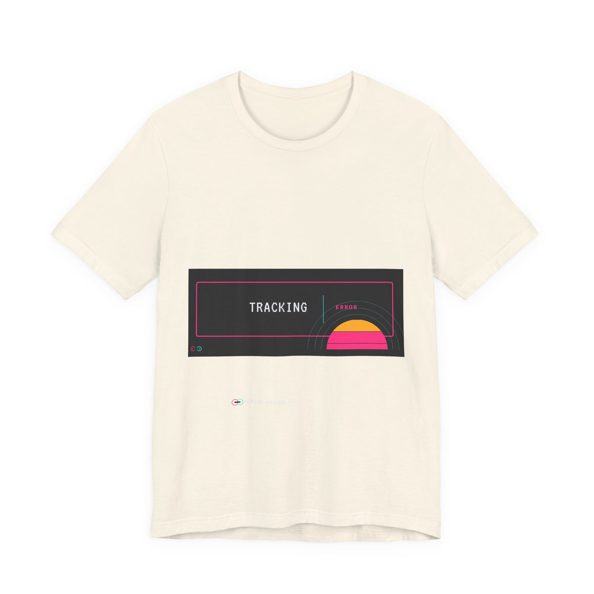 Tracking Sunset Tee — Retro Vaporwave Graphic T-Shirt