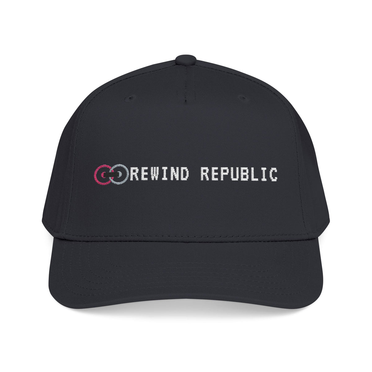 Rewind Republic Embroidered Logo Baseball Cap