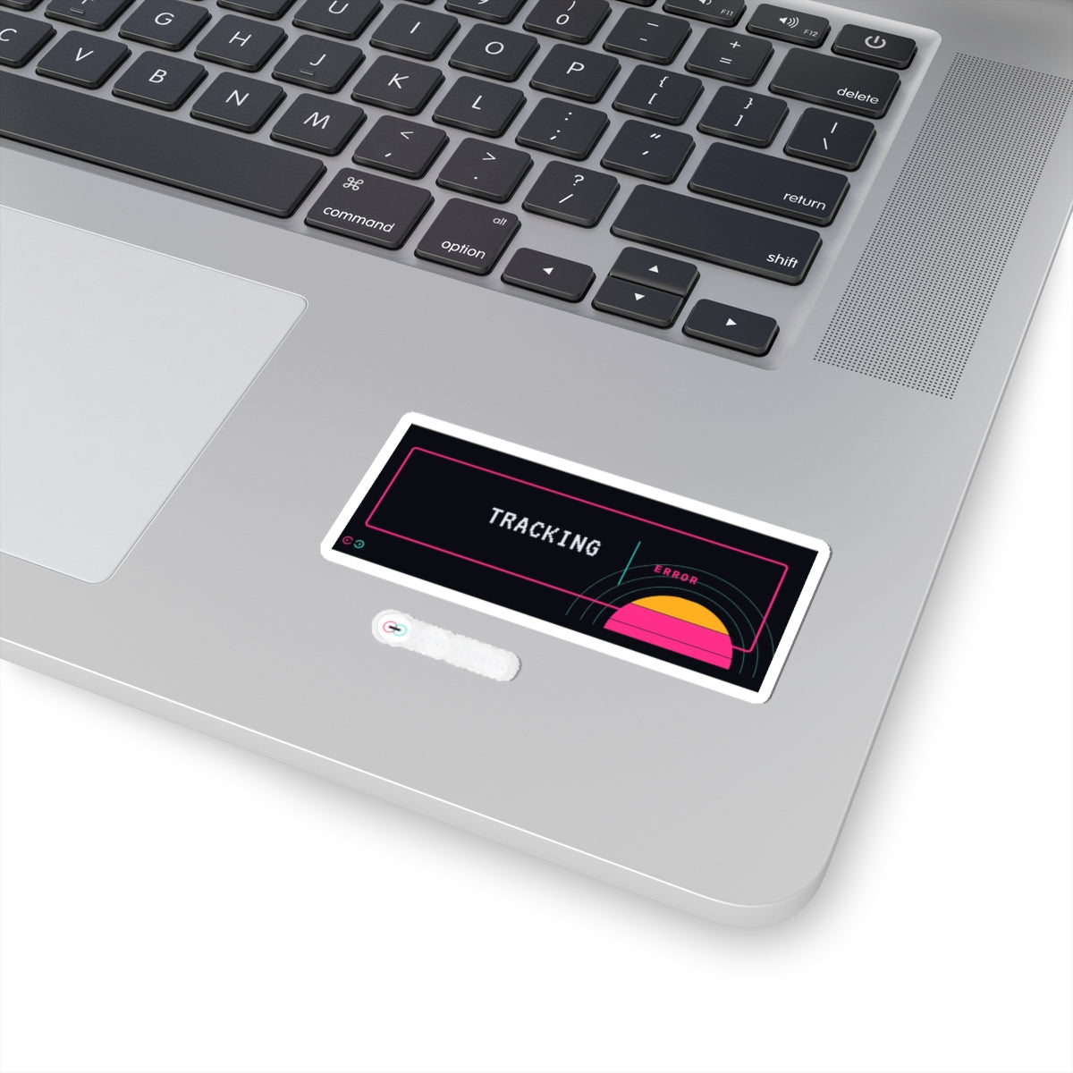 Tracking Error Retro Tech Sticker — Kiss-Cut Vinyl Laptop Decal